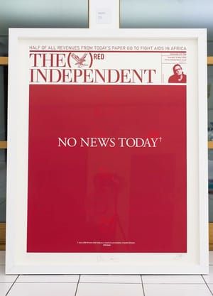 Artwork Title: The Independent (red)