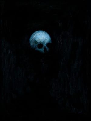 Artwork Title: Floating Skull