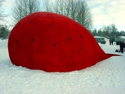 Artwork Title: Red Solid Realization Image