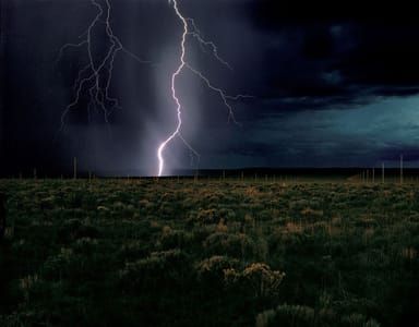 Artwork Title: The Lightning Field
