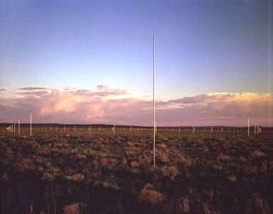 Artwork Title: Lightning Field