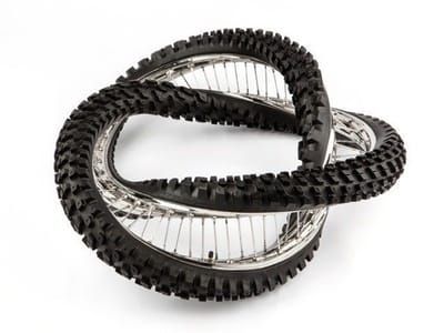 Artwork Title: Dunlop Geomax 100/90 - 19 57M 540° 2X Trefoil