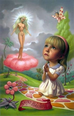 Artwork Title: Saint Barbie