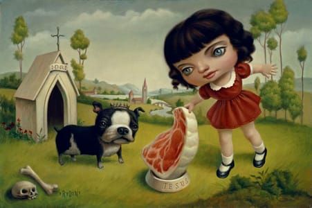 Artwork Title: A Dog Named Jesus