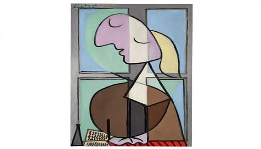 Artwork Title: Bust of Woman of Profile (Women Writing