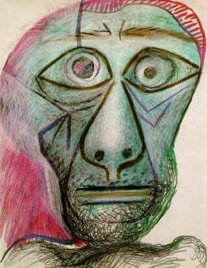 Artwork Title: Self Portrait Facing Death