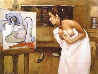 Artwork Title: I'm a painter, I see so
