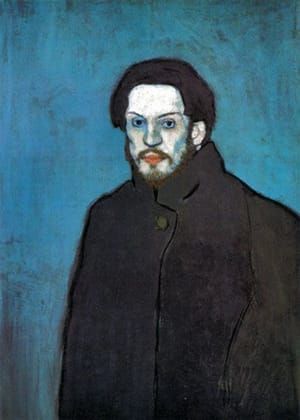 Artwork Title: Blue Period - Self Portrait