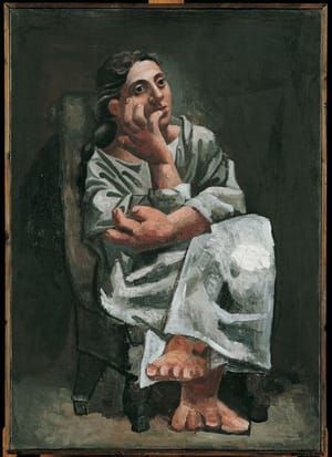 Artwork Title: Seated Woman