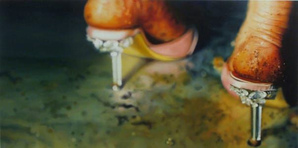 Artwork Title: Shy Shoes