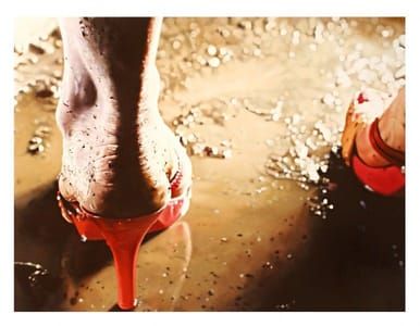 Artwork Title: Ruby Slippers