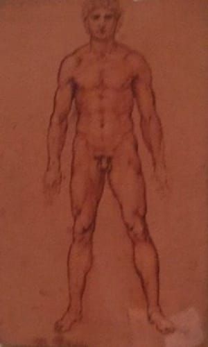 Artwork Title: Study of a Nude Man