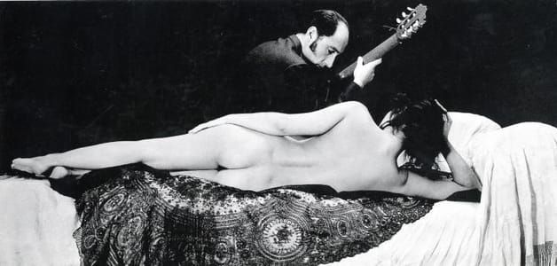 Artwork Title: Old Stereophoto Nudism Belle Epoque