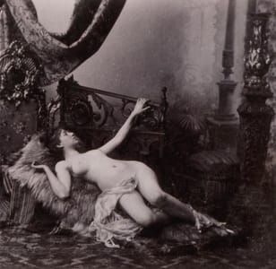 Artwork Title: Old Stereophoto Nudism Belle Epoque