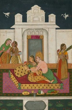Artwork Title: Dipaka raga (Dipak)