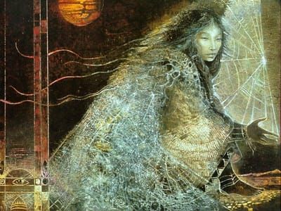 Artwork Title: Native American Spider Women