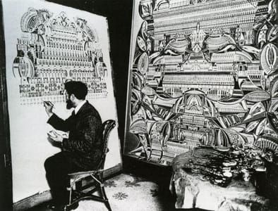 Artwork Title: Augustin Lesage at Work