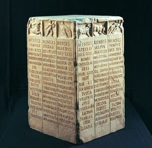 Artwork Title: Roman Farmer's Calendar