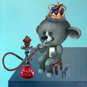 Artwork Title: Naba'a Feels Like King