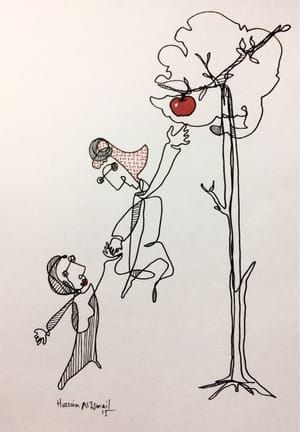Artwork Title: Adam And Eve