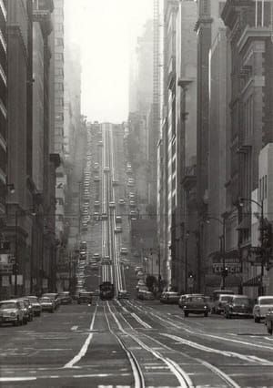 Artwork Title: California Street, San Francisco