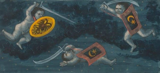 Artwork Title: Das Wunderzeichenbuch (The Book of Miracles), Augsburg
