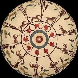 Artwork Title: Phenakistoscope, Zebra and Monkey