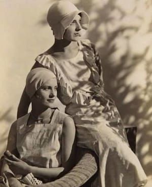 Artwork Title: Lee Miller and Agneta Fischer