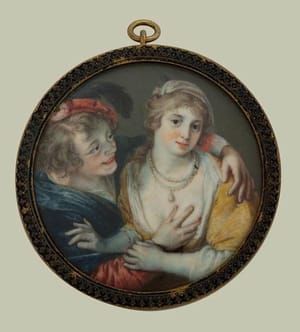 Artwork Title: French Miniature Painting
