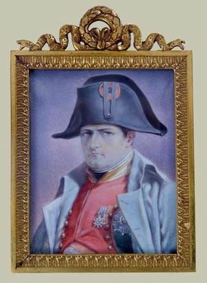 Artwork Title: Miniature Portrait of Emperor Napoleon I