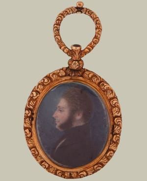 Artwork Title: Portrait miniature locket
