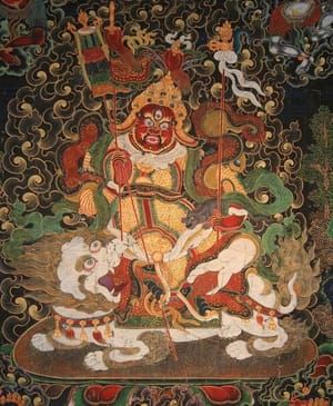 Artwork Title: Vaisravana: The God of Wealth