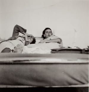 Artwork Title: Frida Kahlo and unidentified person
