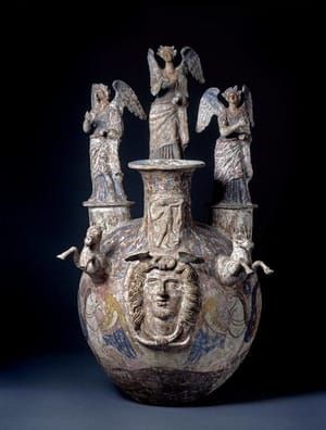 Artwork Title: Ancient Greek askos