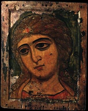 Artwork Title: Icon, Archangel Mikhael