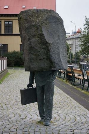 Artwork Title: Block Head