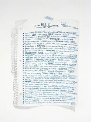 Artwork Title: The Blue Period