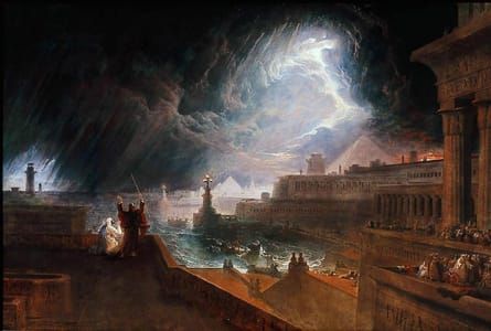 Artwork Title: The Seventh Plague of Egypt