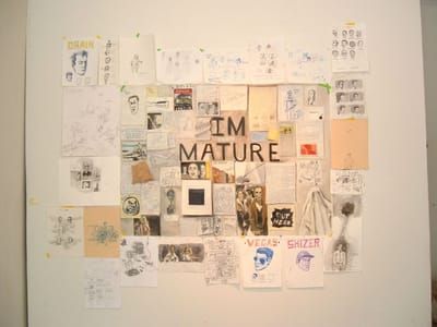 Artwork Title: I'm Mature