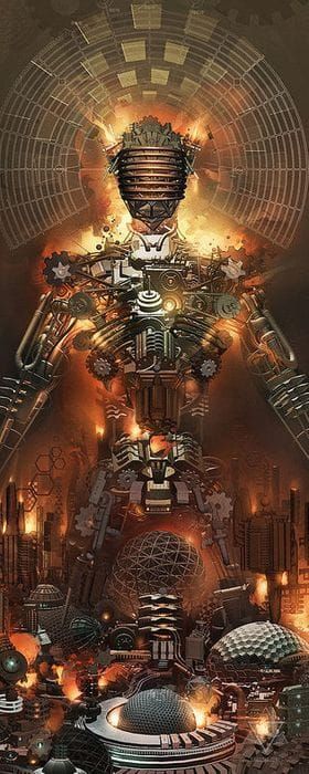 Artwork Title: Metropolis (dark)