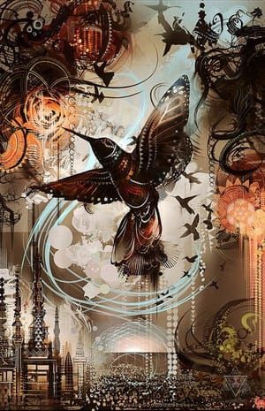 Artwork Title: Humming Bird