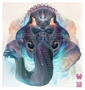 Artwork Title: Sporeganic • Album Cover Art