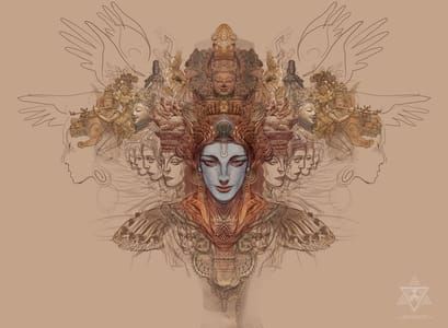 Artwork Title: Krishna Sketch
