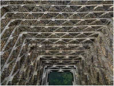 Artwork Title: Step-well #3, Chand Baori, Abhaneri, Rajasthan, India