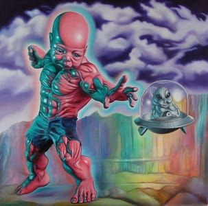 Artwork Title: Temper Tot Vs Orion