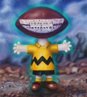 Artwork Title: Brown Football