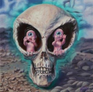 Artwork Title: Bipolar Alien