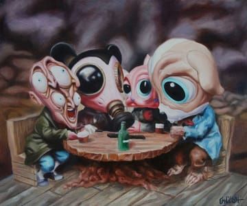 Artwork Title: Poker Party