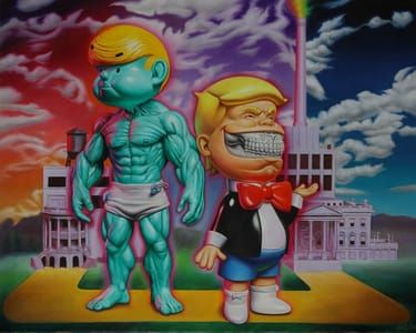 Artwork Title: D. Menace And Richie T Grin