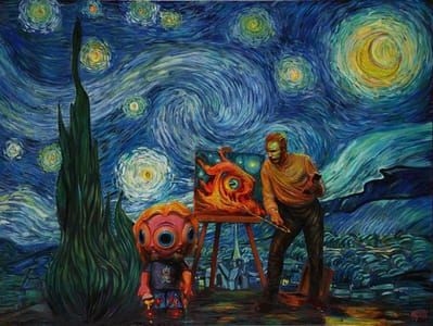 Artwork Title: Stroke Of Genius